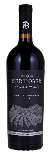 2018 Beringer Knights Valley Cabernet Sauvignon, 750ml